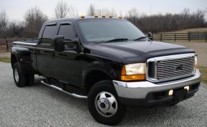 black-pick-up-truck